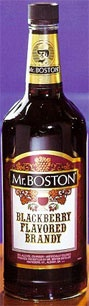MR BOSTON BLKBERRY BRANDY 750M
