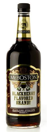 MR BOSTON BLKBERRY BRANDY 1LT