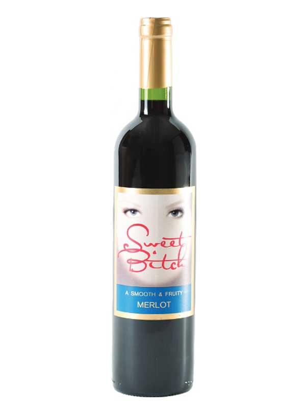 SWEET BITCH MERLOT 750ML