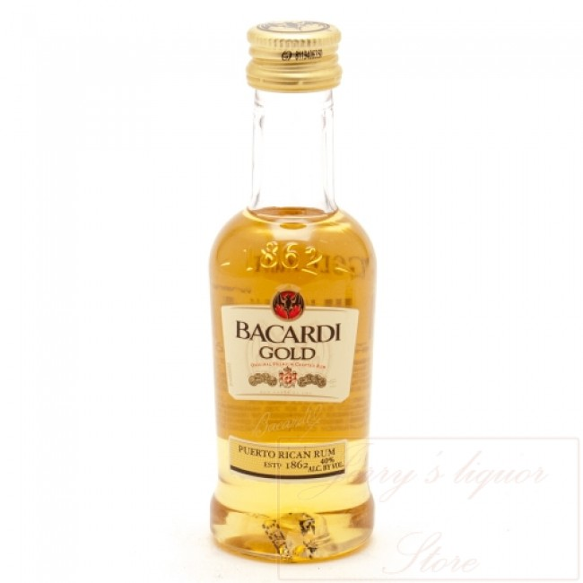 BACARDI GOLD 50ML