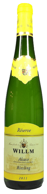WILLM ALSACE RES RIESLING 750M