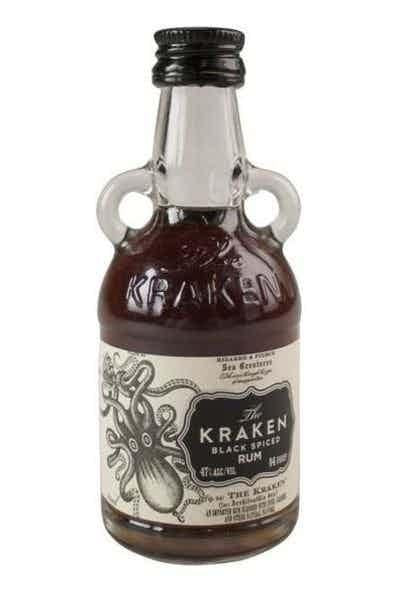 KRAKEN BLACK SPICED RUM 375ML