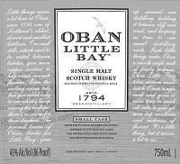 OBAN LITTLE BAY 750ML