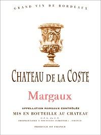 DE LA COSTE MARGAUX 750ML