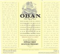 OBAN 14YR 750ML