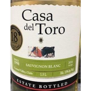 CASA DEL TORO SAUV BLANC 750ML