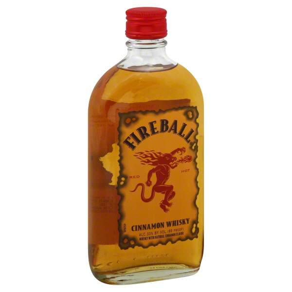 FIREBALL CINNAMON WHISKY 375ML