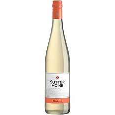 SUTTER HOME WHITE MOSCATO 750M